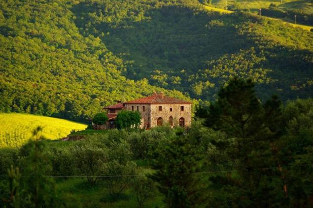 Vila Podere Casella Castiglione dʼOrcia Exteriér fotografie